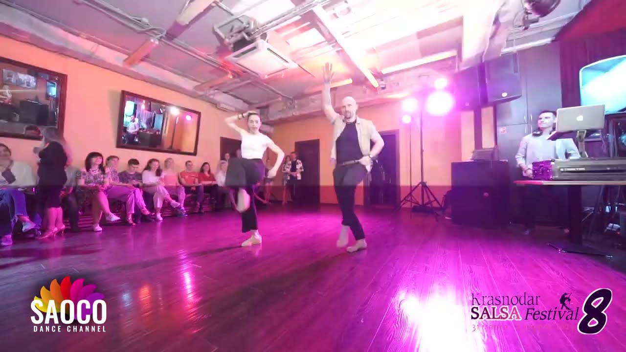 Aleksander Stepanets and Oksana Korzhova Salsa Show at 8 KRASNODAR SALSA FESTIVAL, Friday 31.03.2023