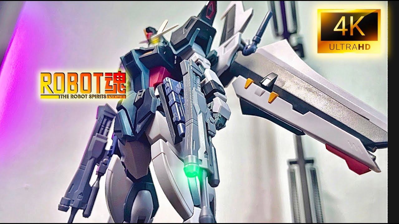 [ENGLISH REVIEW]  STRIKE NOIR GUNDAM Robot Spirits Ver. Anime of Gundam Seed Stargazer #gundam