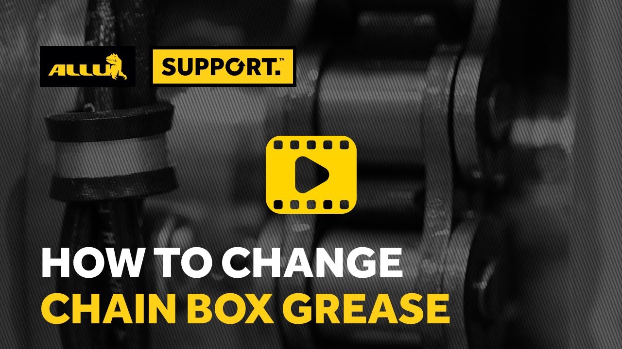 Grease change on ALLU Screening Bucket - ALLU Support Series
