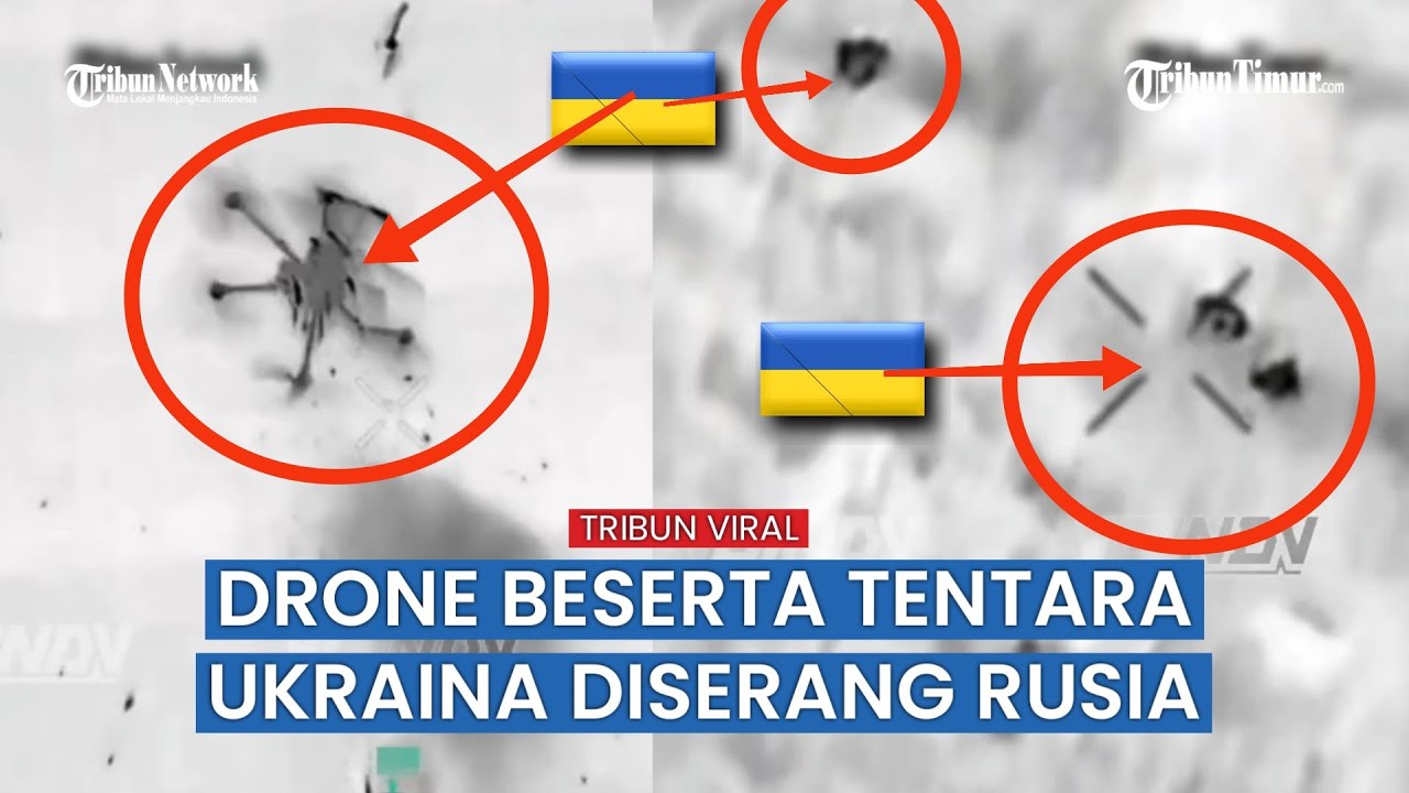 Pasukan UAV Rusia dari Kelompok Vostok Berhasil Menghancurkan Drone Beserta Tentara Ukraina