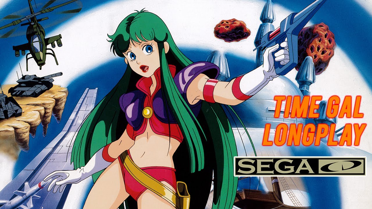 TIME GAL (SEGA CD) (1992) - Longplay [Japan] (uncommented)