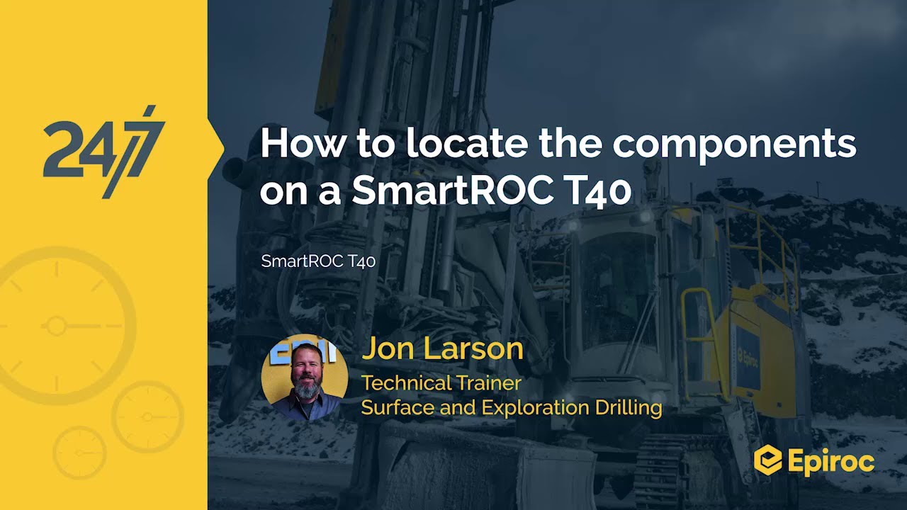 How to locate components | SmartROC T40