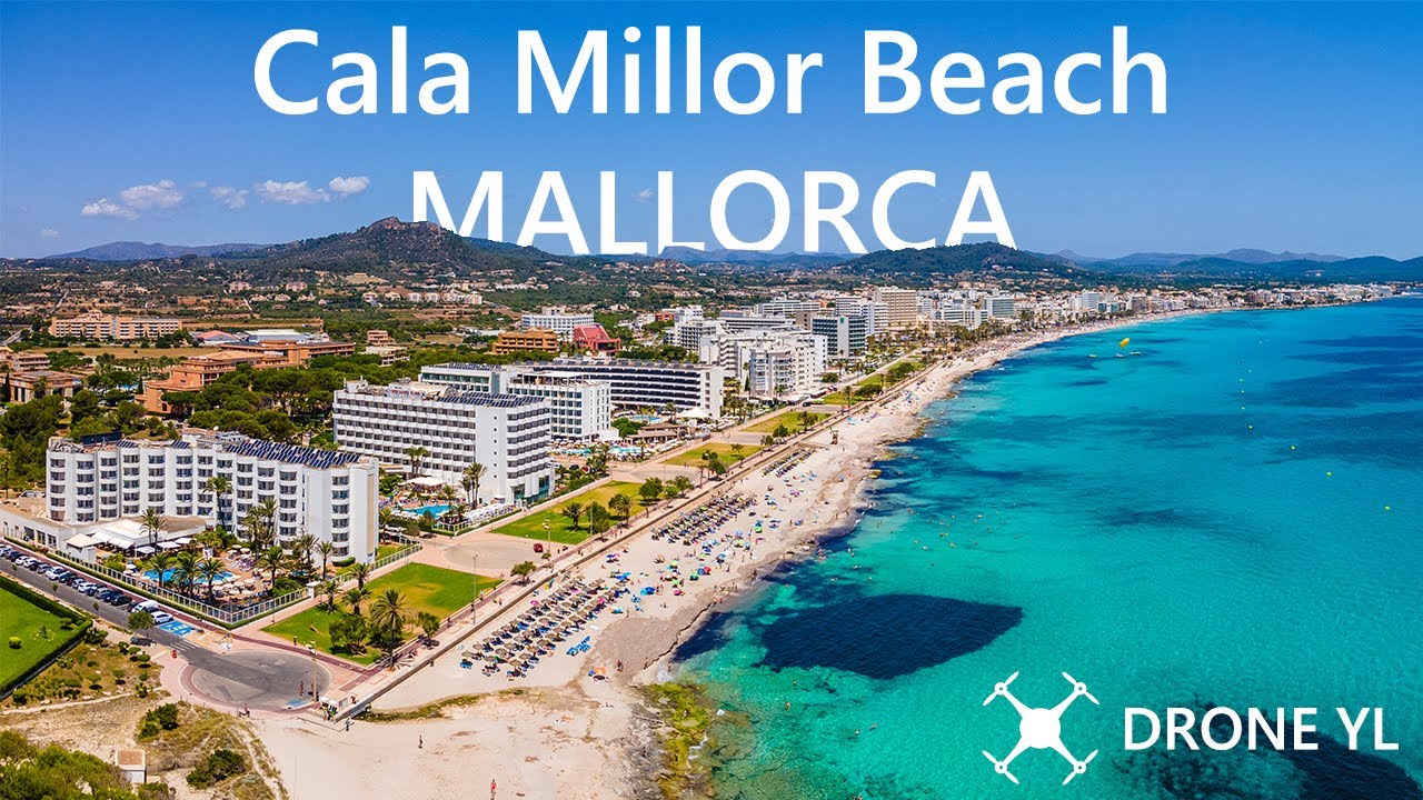 Cala Millor in 4K from Drone - 10 Minutes of Aerial Views of Mallorca