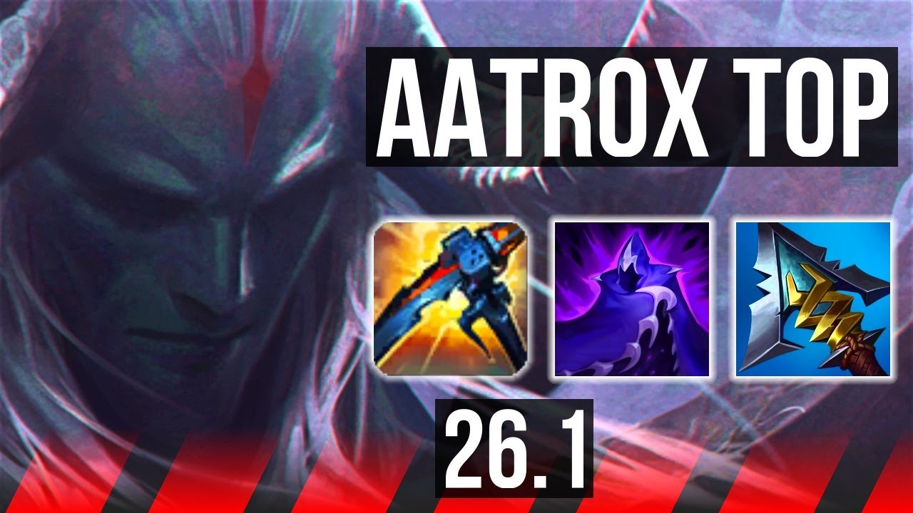 AATROX vs NASUS (TOP) | EUW Master | 26.1