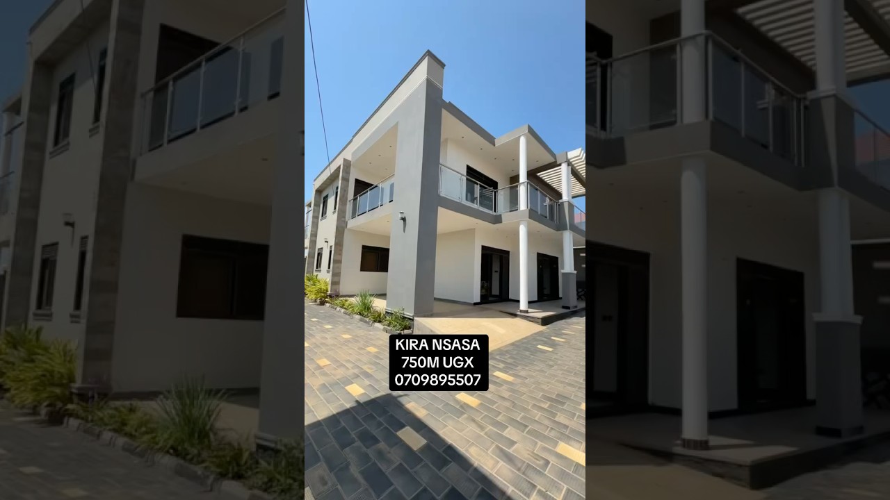 Beautiful 4 bedroom house on sale at Kira Nsasa 750M UGX #uganda #shorts #realestate