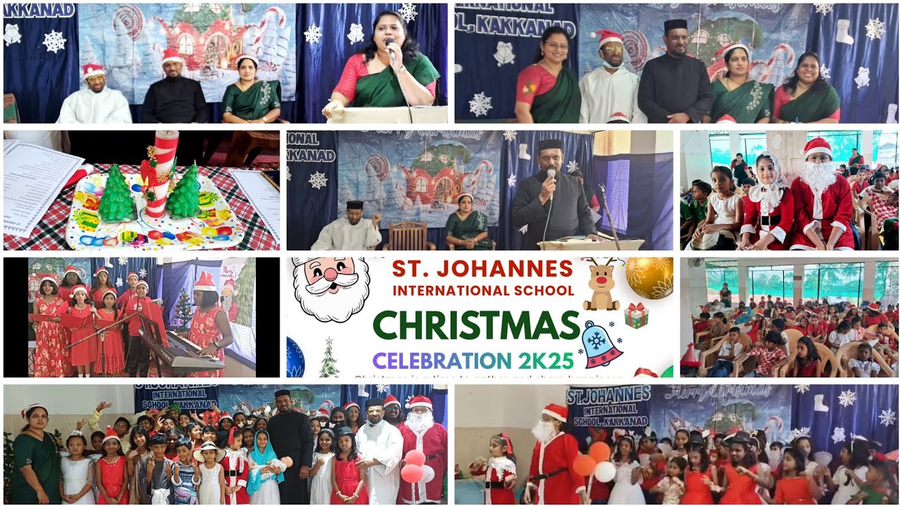 Christmas Celebration 2025 - St. Johannes School, Kochi