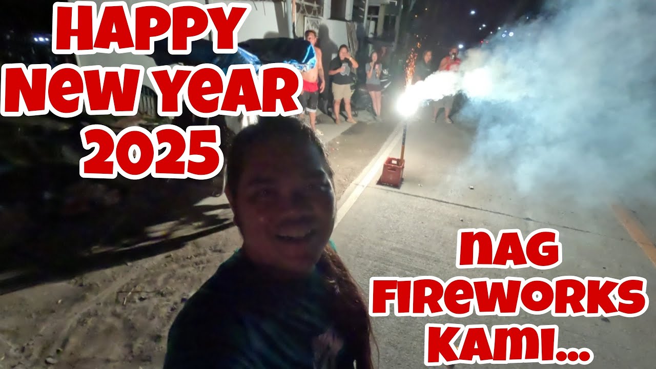 HAPPY NEW YEAR 2025 DRAGON FIREWORKS... TAMANG SHOT LANG.. BAKASYON 2024-2025