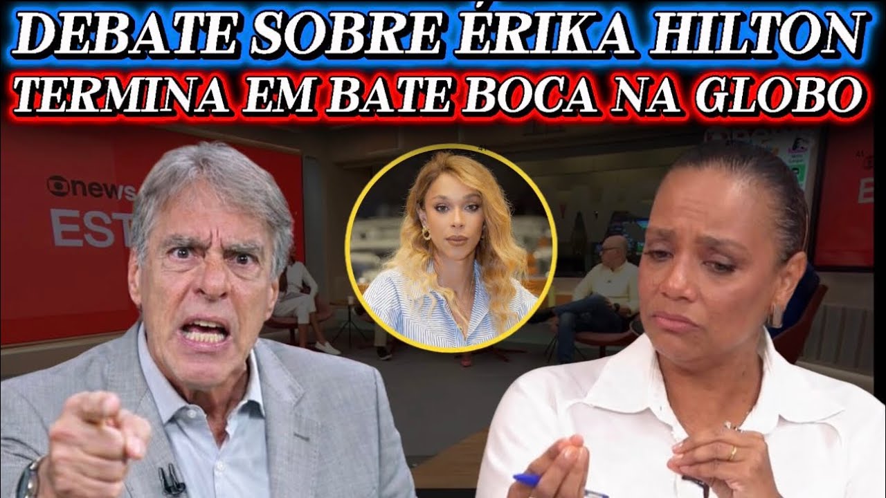 😱 DEMETRIO DETONA ÉRIKA HILTON AO VIVO E MILITANTE DA GLOBO TENTA VITIMIZAÇÃO!
