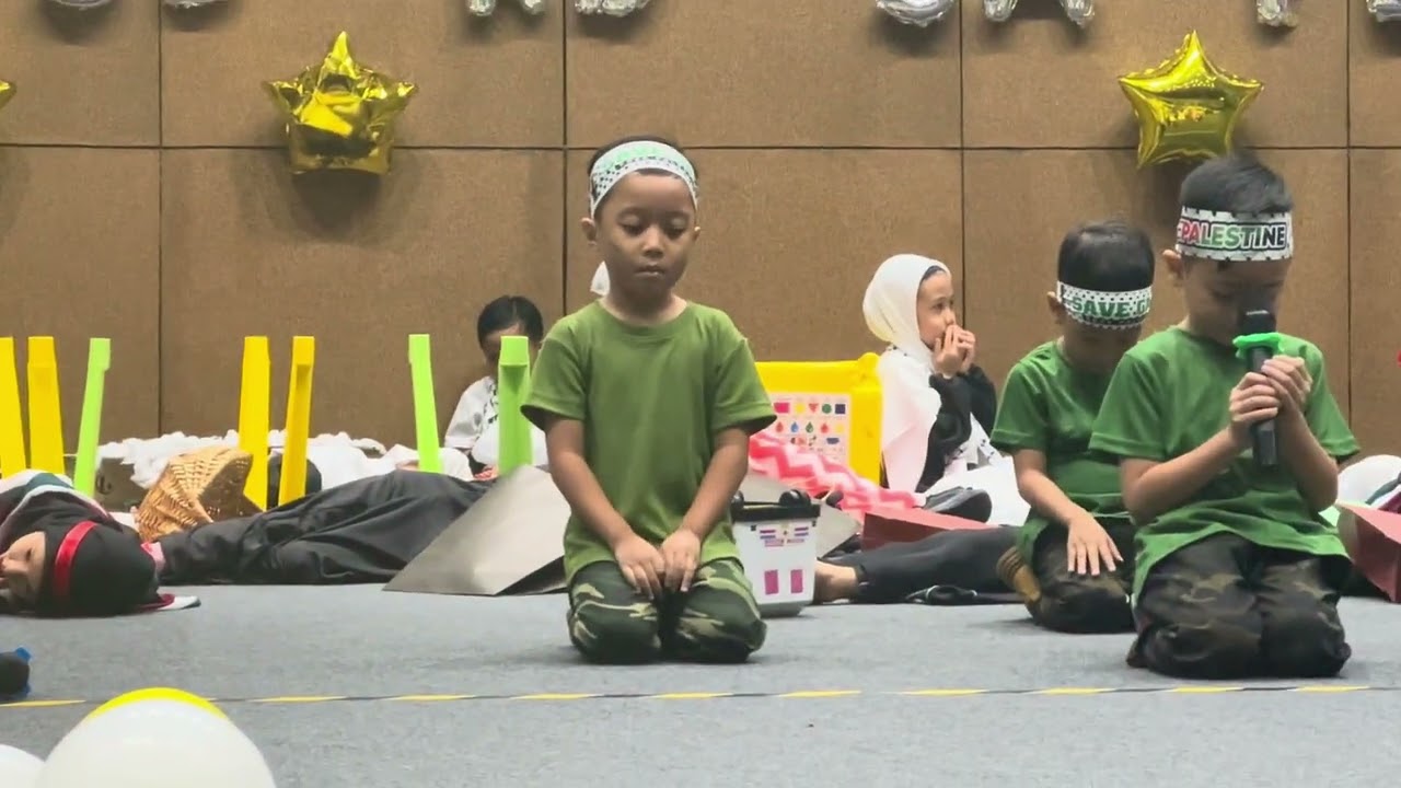 Bebas Palestin (LCSB 5y) Little Caliph Grand Ihtifal & Mini Concert 2023