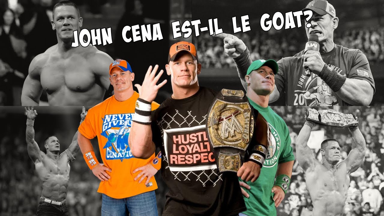John Cena est-il le GOAT ? #wwe