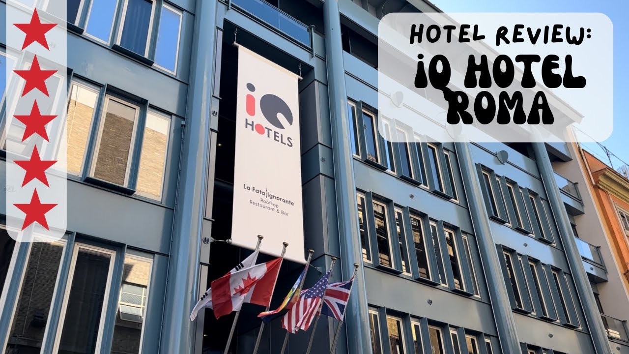 Review: IQ Hotel Roma 🇮🇹 My favourite hotel in Rome, Italy ✈️