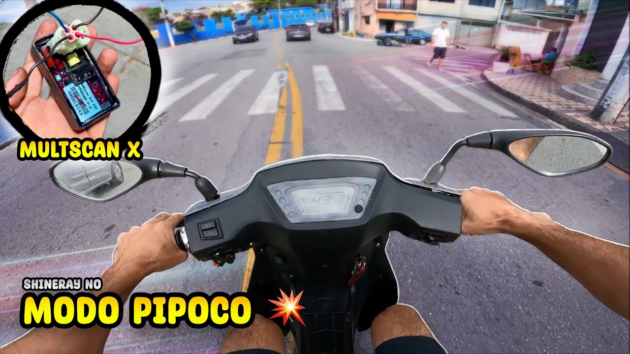 motovlog na Shineray com o cdi pro fire x!