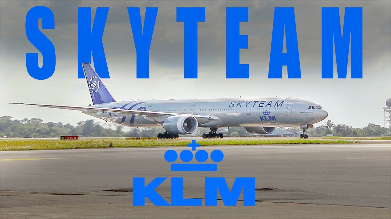 SkyTeam KLM  Boeing 777-300