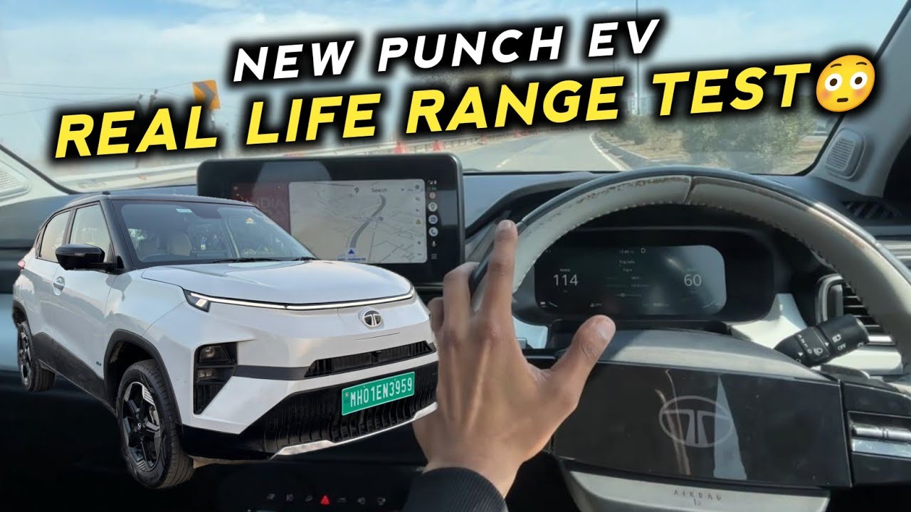 New Punch Ev LR Real Life Range Test✅