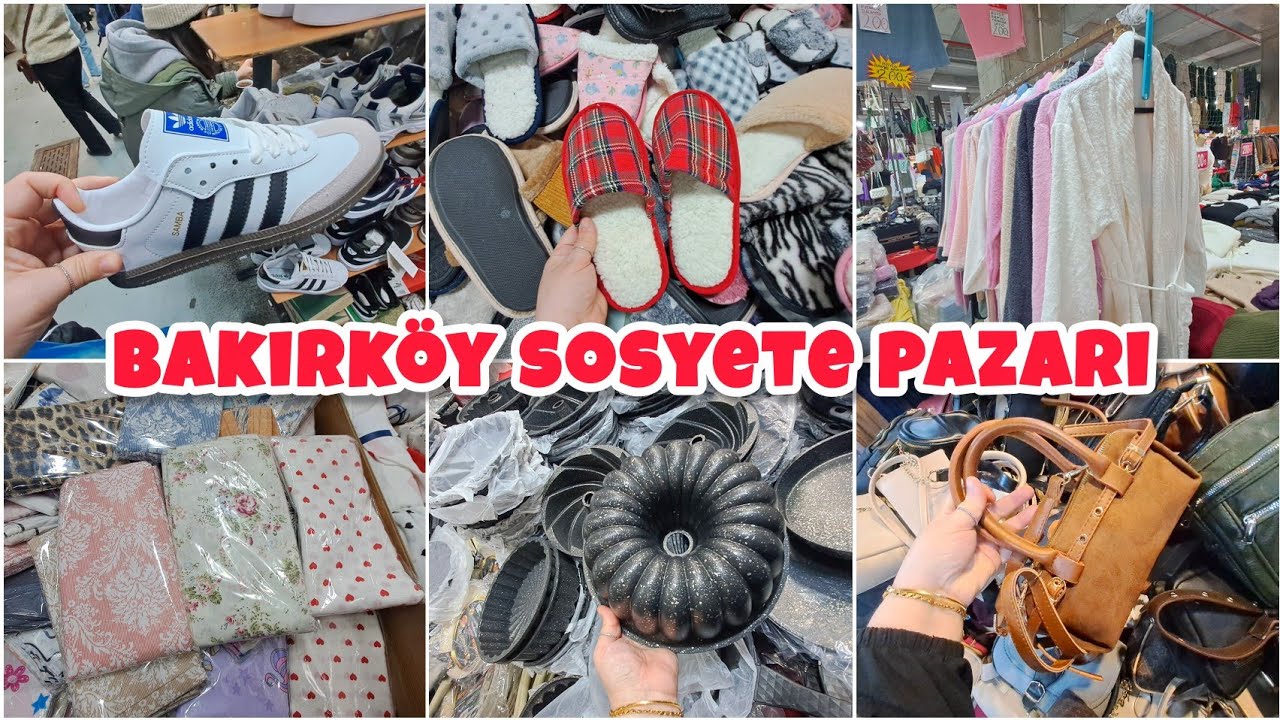 Bakırköy sosyete pazarı ‼️ kışlıklar çok uygun | kıyafet modelleri | çeyiz alışverişi | ayakkabı