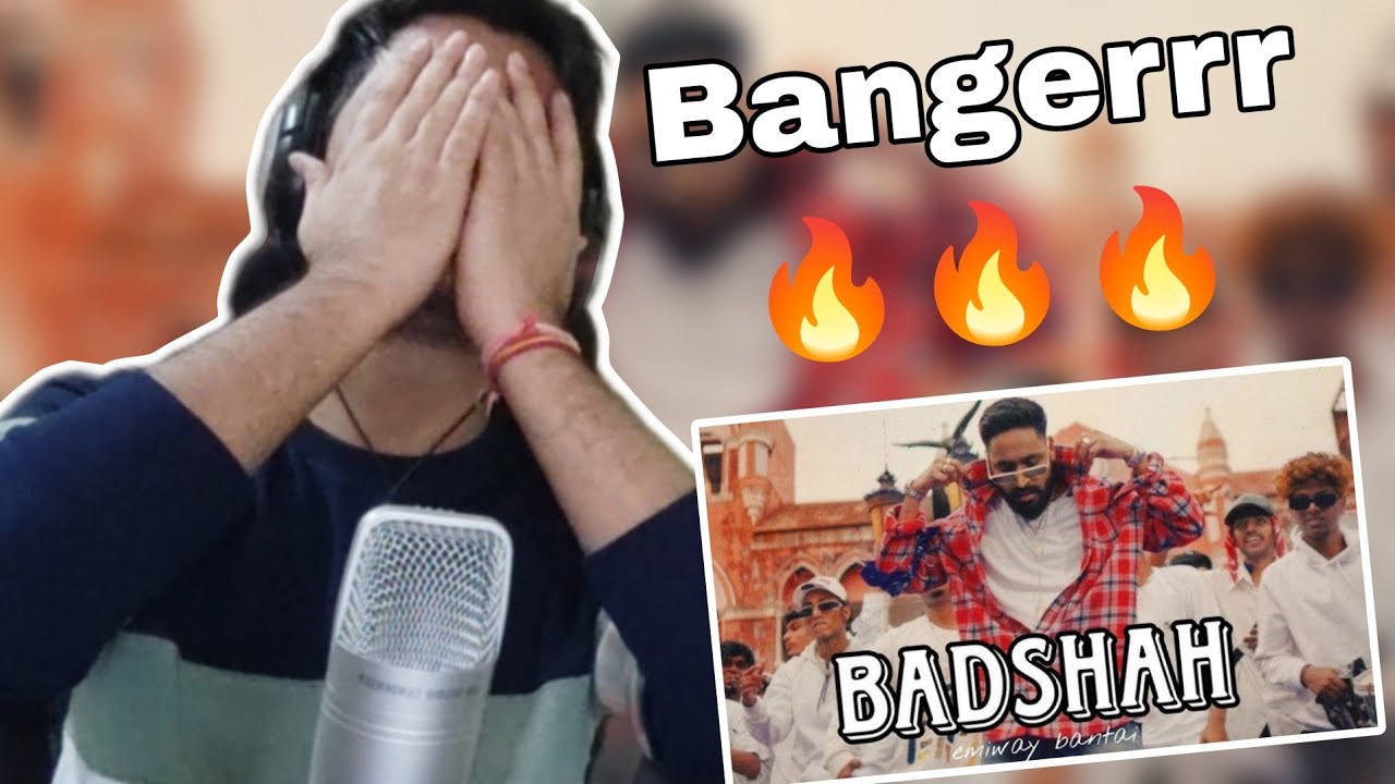 EMIWAY BANTAI – BADSHAH Reaction 🔥 | Desi Hip-Hop Energy UNMATCHED!