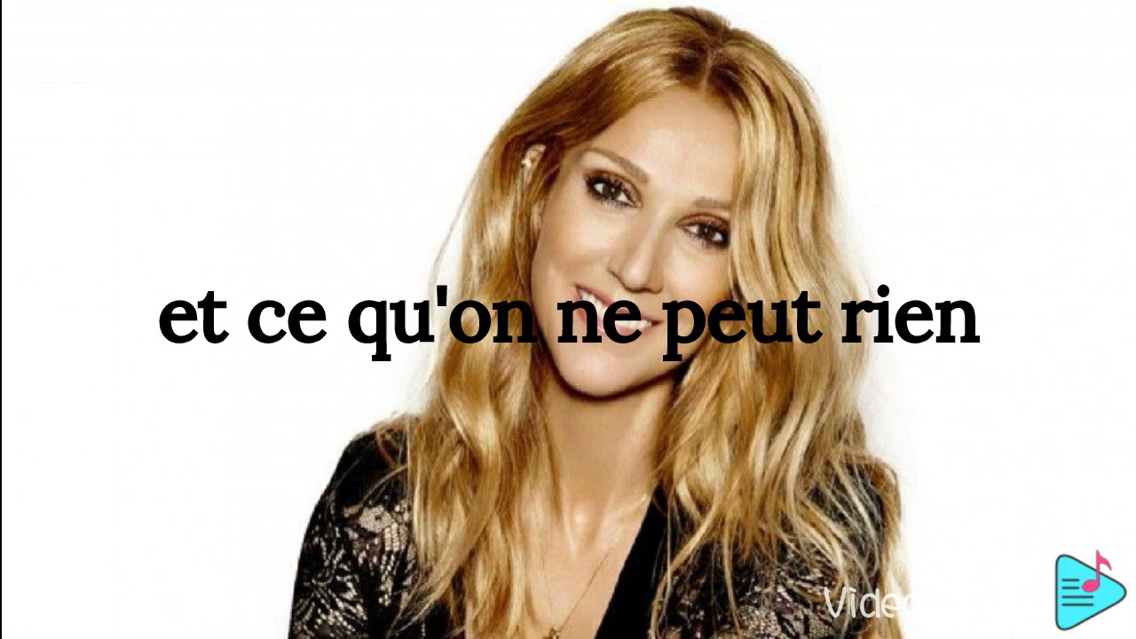 Celine Dion / Billy / vidéo de paroles (lyrics video)