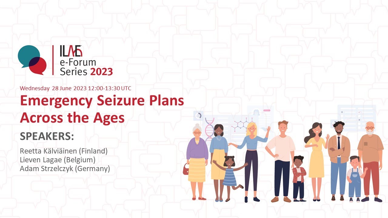 ILAE e-Forum: Emergency seizure plans across the ages