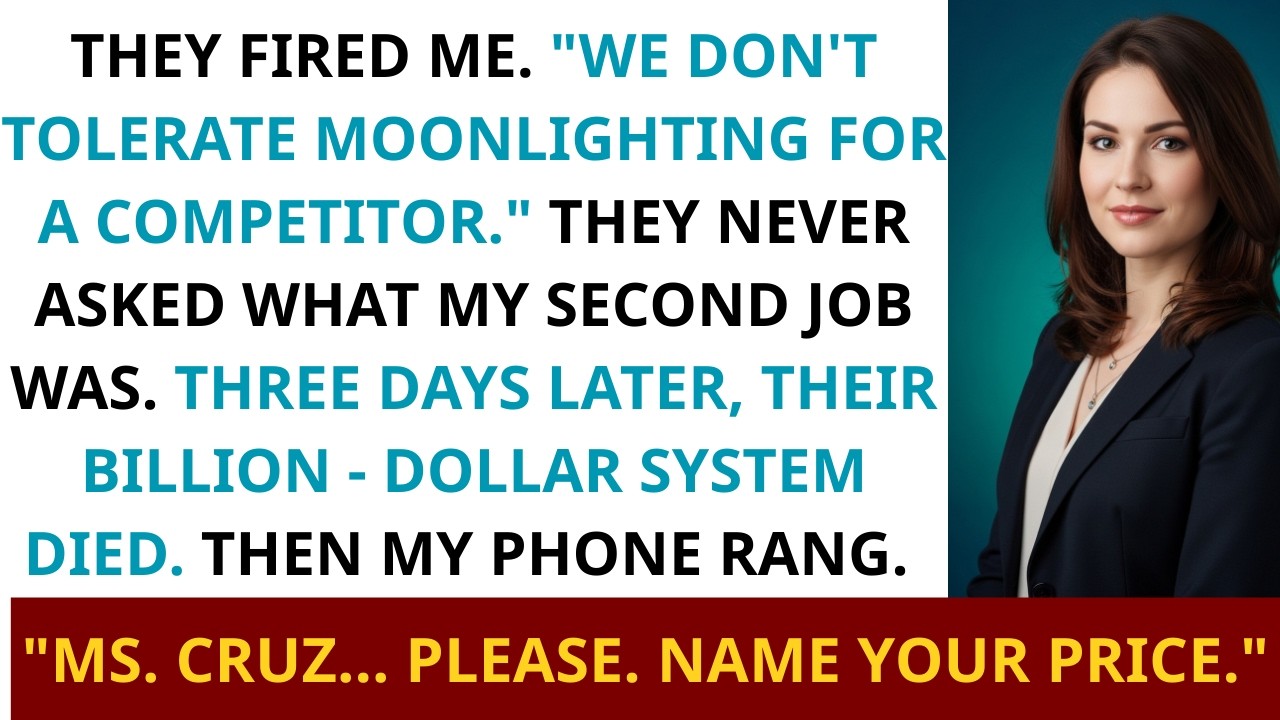 I Was Fired For “Working Two Jobs” — Three Days Later, Their System Collapsed