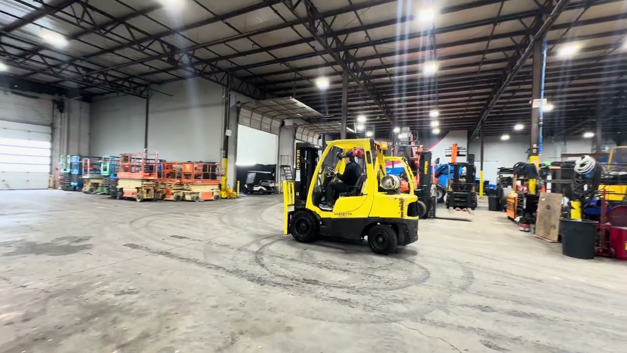 2018 HYSTER H70FT demo