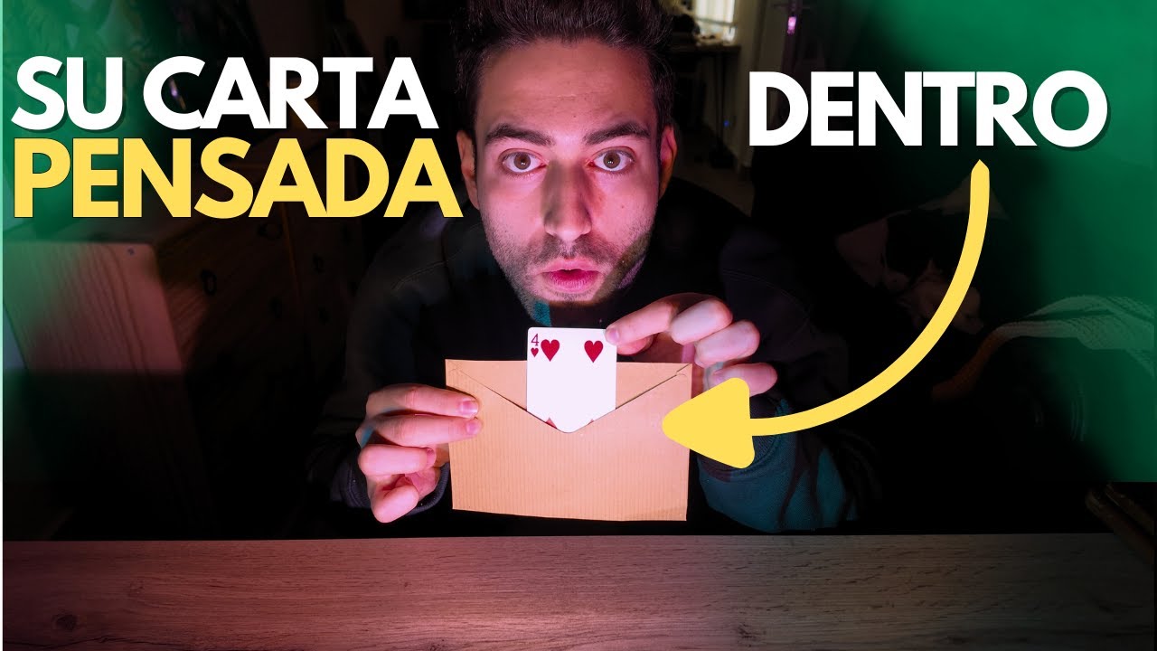 El truco que NADIE ha explicado en YOUTUBE con cartas revelado