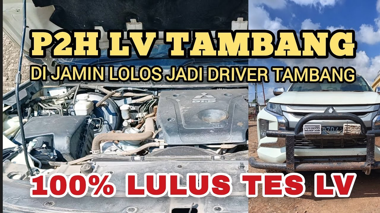 P2h LV Tambang Strada Triton Terbaru