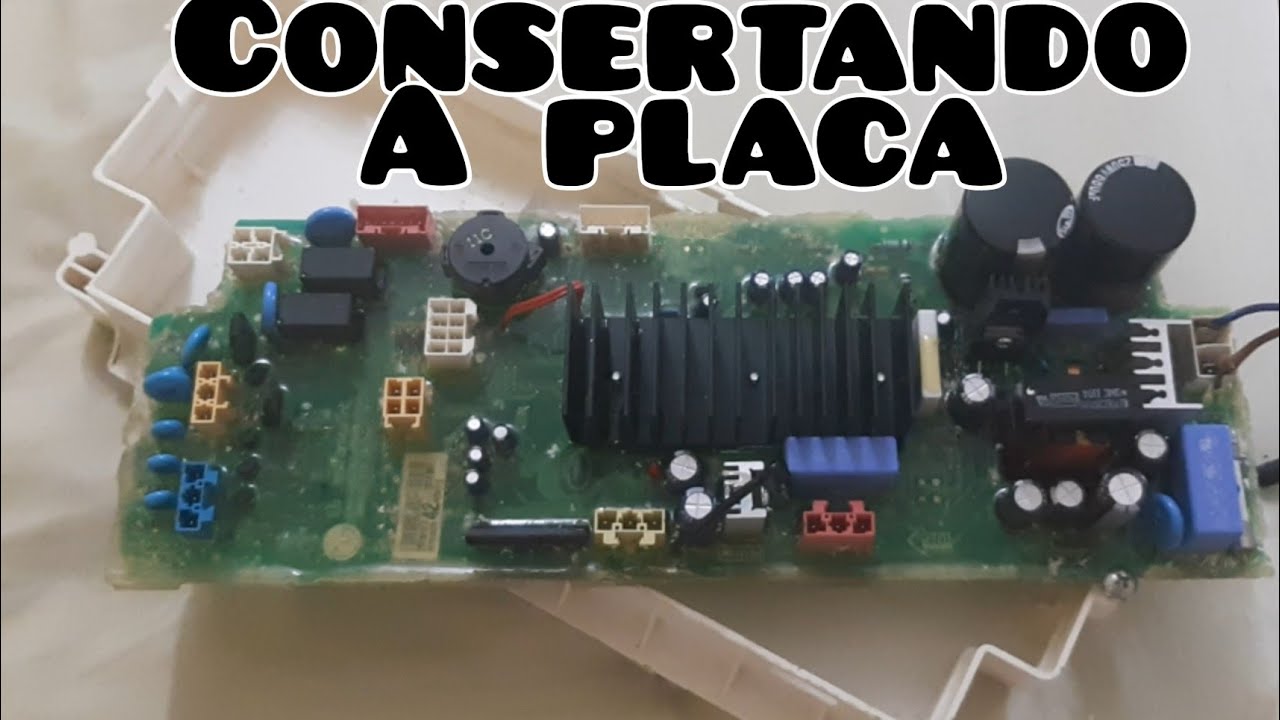 Consertando a Placa LG wd1403rd