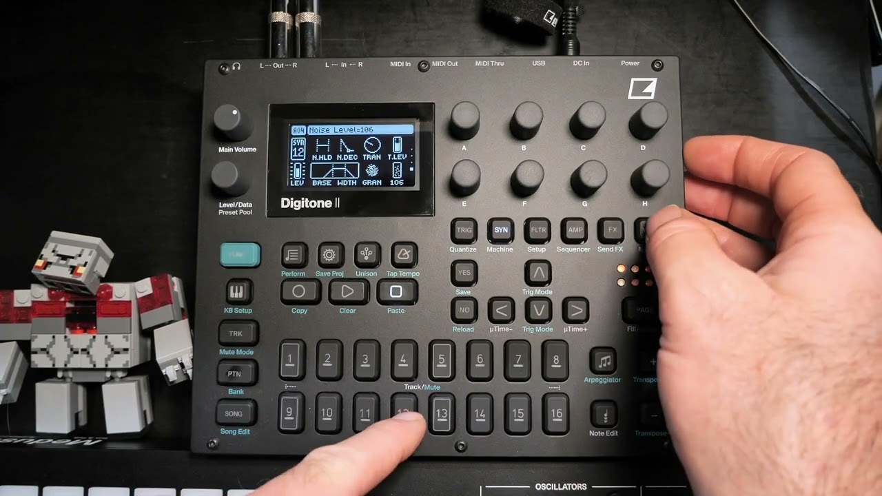 Welcome to the Rumble - Making a rumble on the Digitone II but taking it way too far