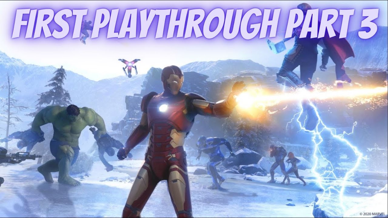 First Play Through Early Access Part 3 (PS4 Pro) | Marvel Avengers