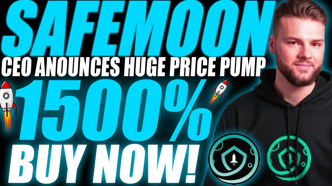 SAFEMOON CEO ANNOUNCES HUGE PRICE PUMP IN 1 WEEK!!! - EXPLAINED