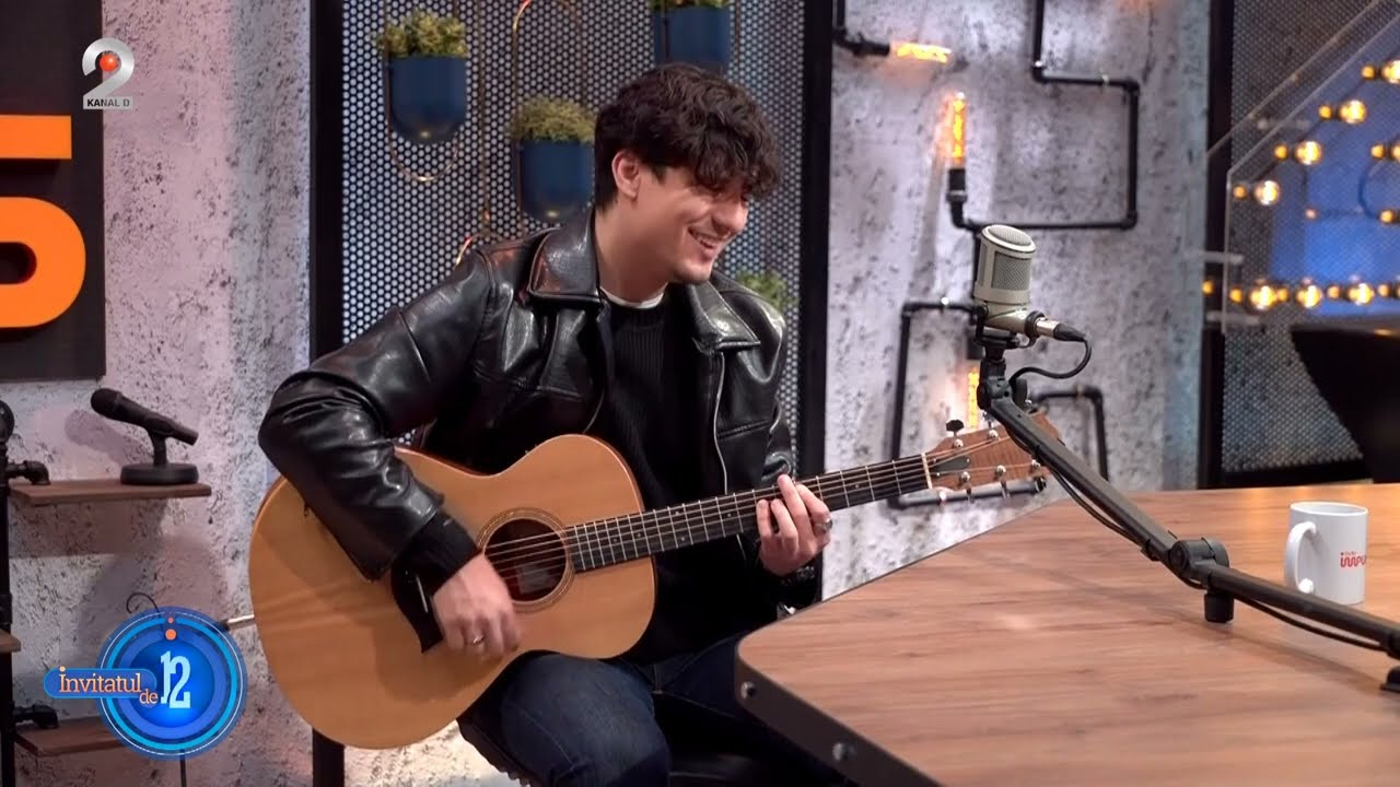 Invitatul de 12 - Mark Stam ne canta si ne incanta LIVE cu chitara!