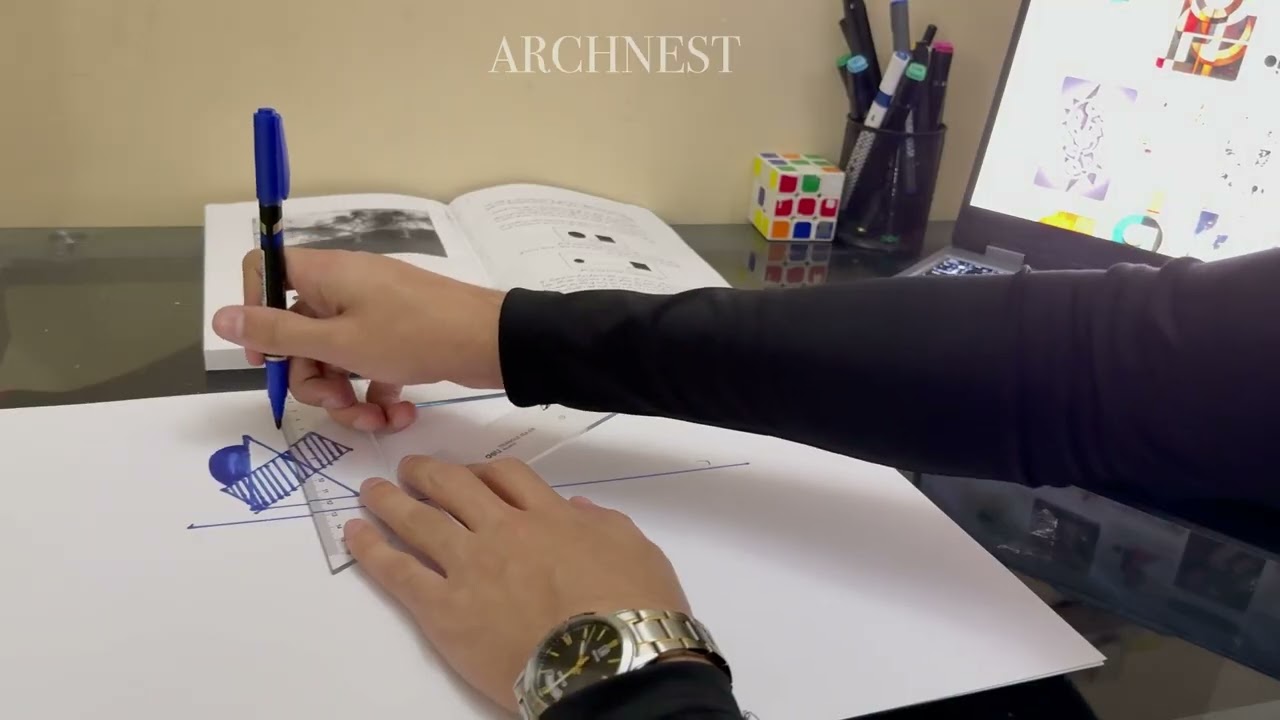 شلون اسوي تكوين معماري؟ 