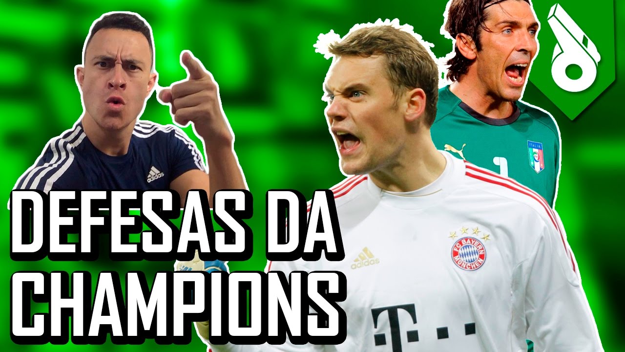 TOP10 - DEFESAS DA CHAMPIONS LEAGUE - FRED +10