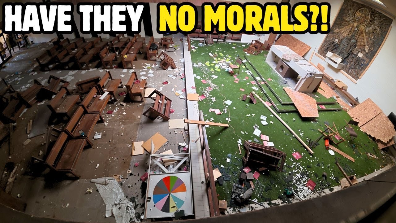 THIS CHURCH WAS VANDALISED.. Can We Clean it up Before Christmas