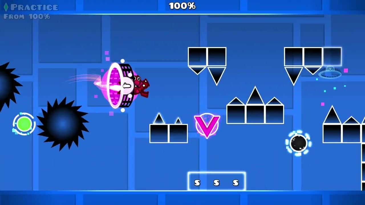Preview-1. 'AC13-Visions' layout by Geoerg ft. Infernyx (Geometry Dash)