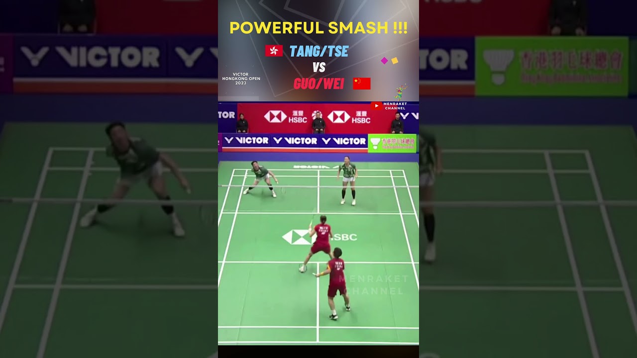 POWERFUL SMASH BY GUO XIN WA (CHN) 