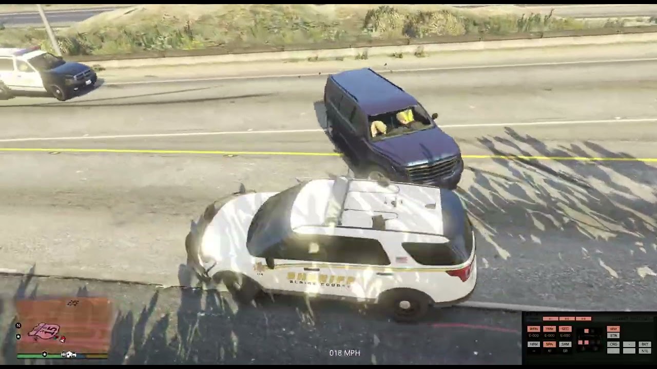 LSPDFR GTA 5 | LONG PURSUIT INTO THE CITY