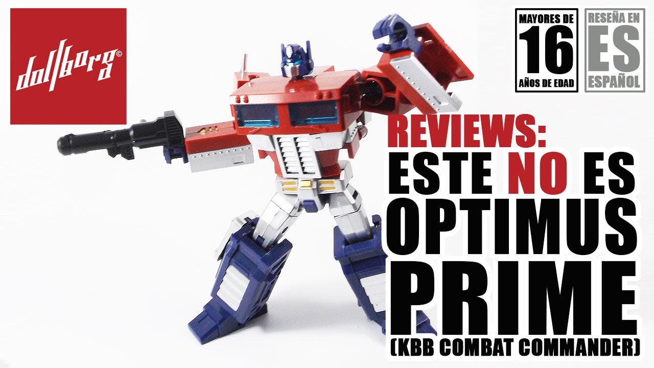 Este NO ES Optimus Prime ( KBB Combat Commander) Reseña en Español
