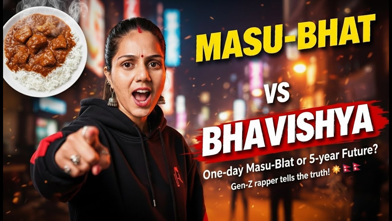 🎵 Masu-Bhat vs Bhavishya | One-day Masu-Bhat or 5-year Future? Gen-Z rapper tells the truth! 💥🇳🇵