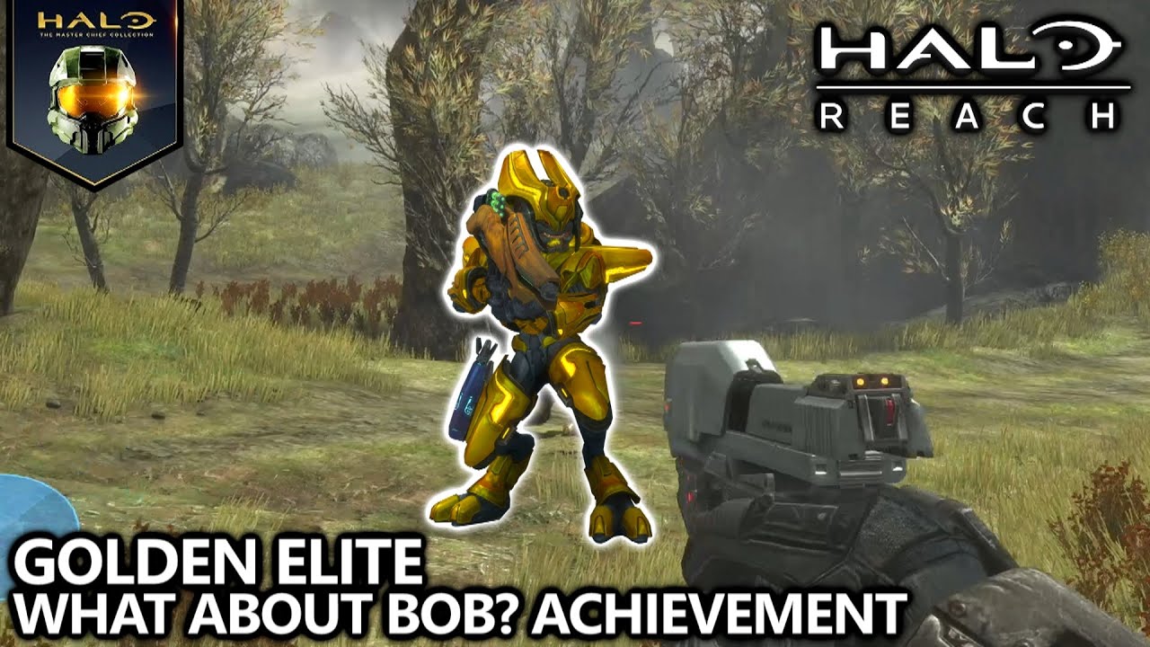 Halo Reach - What About Bob? Achievement Guide - Eliminate a Golden Elite Ranger Commander