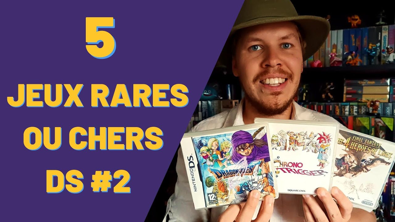 5 jeux rares ou chers sur DS #2 - épisode spécial RPG : Final Fantasy, Dragon Quest & Chrono Trigger