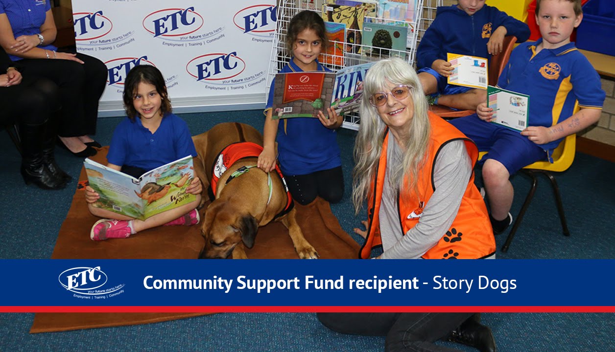 CSF: Story Dogs Program Helping Kids To Read