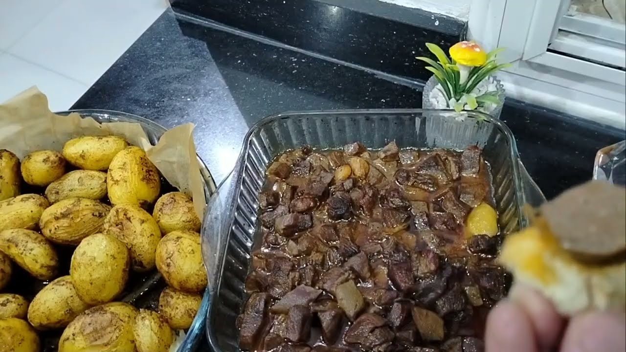 لسان بقري طري بنين بزاف على طريقتي مع بطاطا فالفور باليزيبيس langue de boeuf a ma façon très bon
