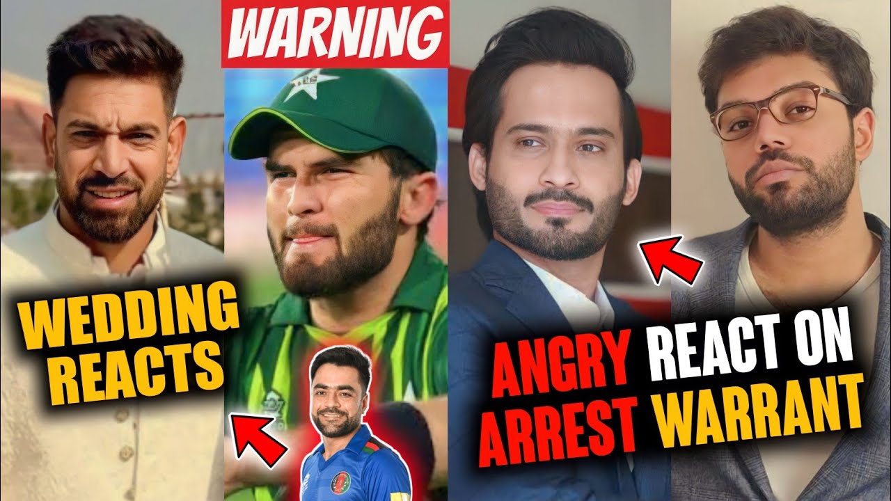 Haris Rauf Wedding Shaheen Afridi & Rashid Khan React 😱 | Ducky Bhai Angry On Waqar Zaka Arrest 🤯😱