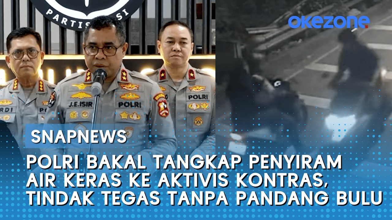 Polri Bakal Tangkap Penyiram Air Keras ke Aktivis KontraS, Tindak Tegas Tanpa Pandang Bulu