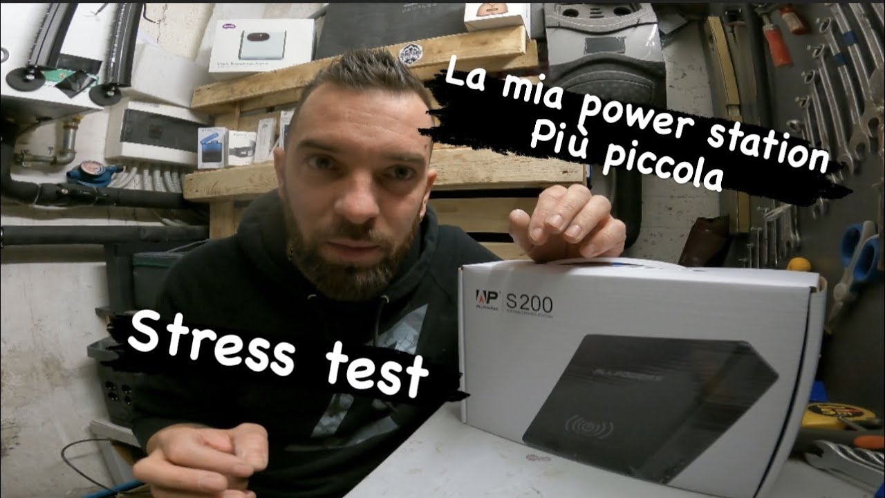 All powers s200 la mia power station piu piccola, unboxing e stress test