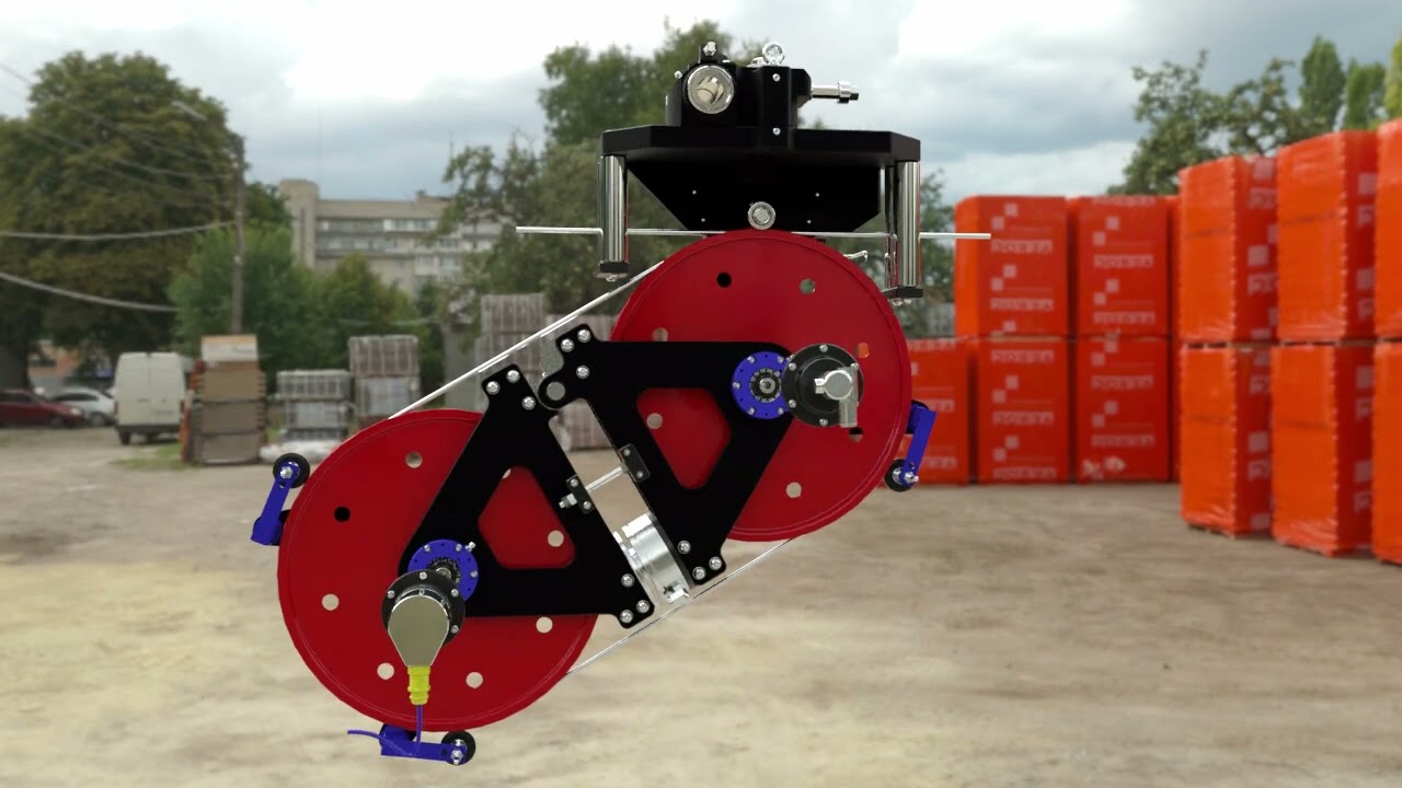 Two wheels 20 inc , Slickline Measuring Head