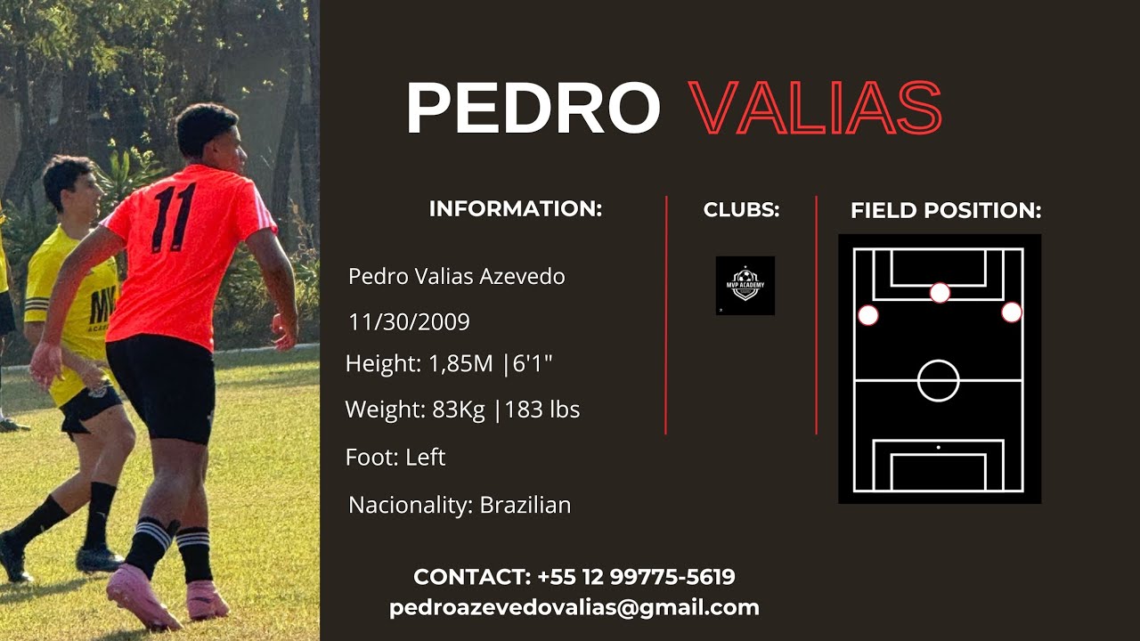 PEDRO VALIAS HIGHLIGHTS STRIKER/ WINGER 2009