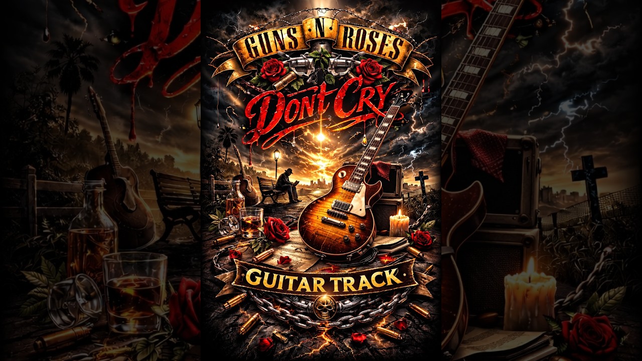 Guns N' Roses - Don't Cry Guitar track