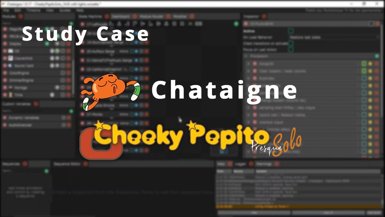 Chataigne Study Case  #CheekyPepito#